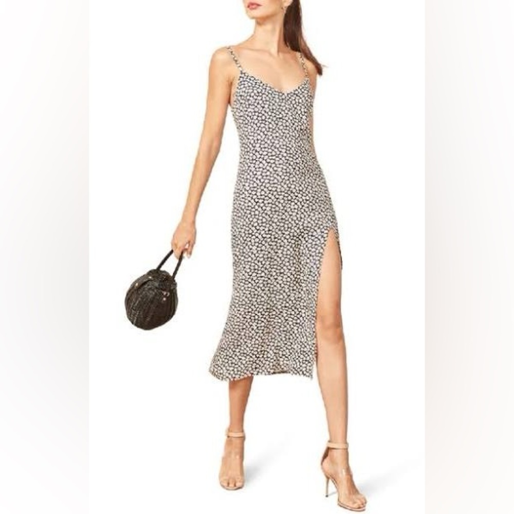 Reformation Crimini Midi Slip Dress